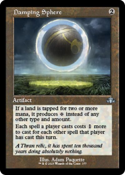 Damping Sphere (Retro Frame) card art