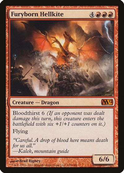 Furyborn Hellkite card art
