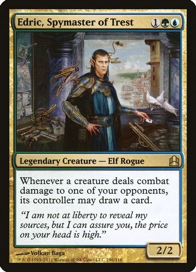 Edric, Spymaster of Trest card art