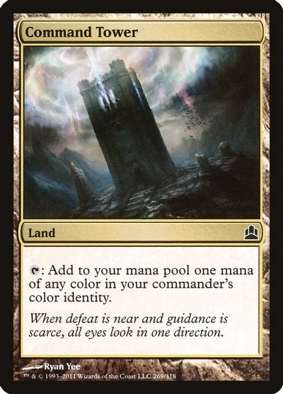 Command Tower card art