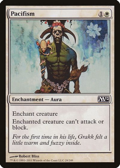 Pacifism card art
