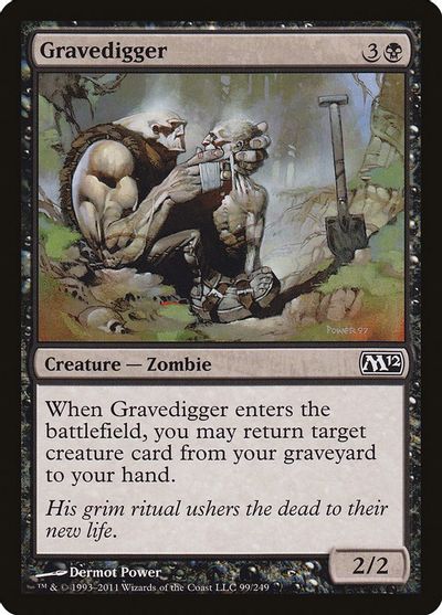 Gravedigger card art