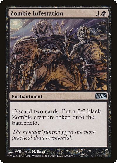 Zombie Infestation card art
