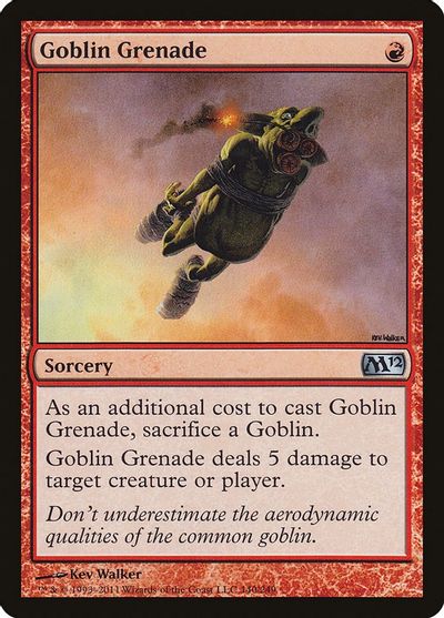Goblin Grenade card art