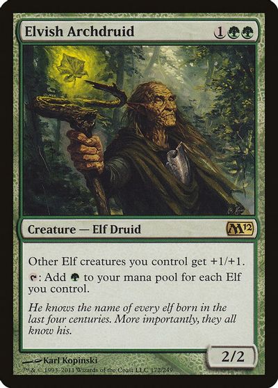 Elvish Archdruid card art