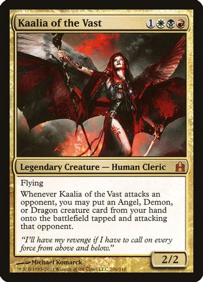 Kaalia of the Vast card art