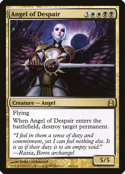 Angel of Despair card art