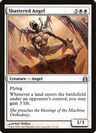 Shattered Angel card art