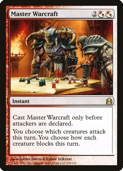 Master Warcraft card art