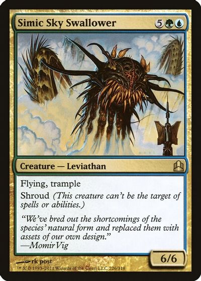 Simic Sky Swallower card art