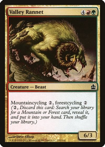 Valley Rannet card art