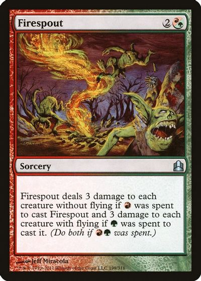 Firespout card art