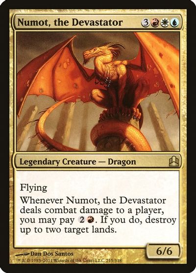 Numot, the Devastator card art