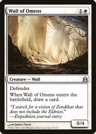 Wall of Omens card art