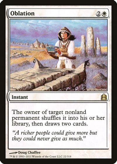 Oblation card art