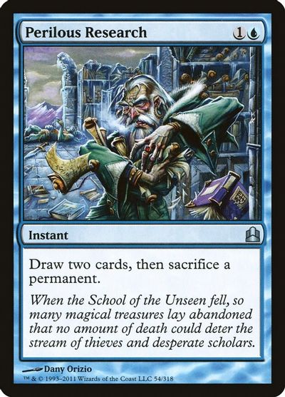 Perilous Research card art