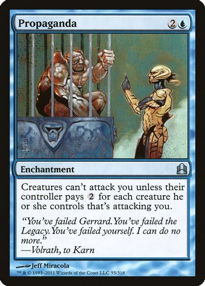 Propaganda card art