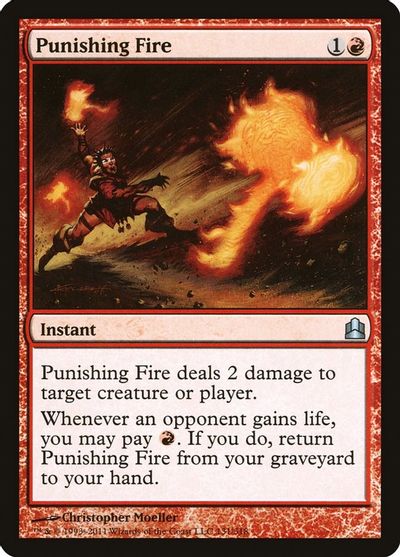 Punishing Fire card art