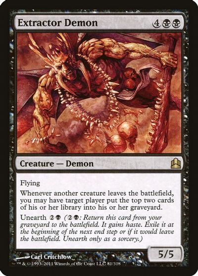 Extractor Demon card art