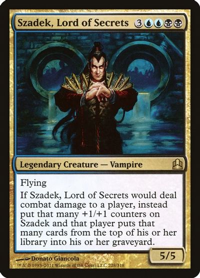 Szadek, Lord of Secrets card art