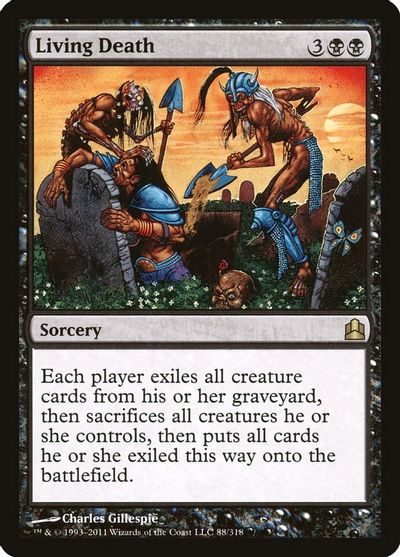 Living Death card art