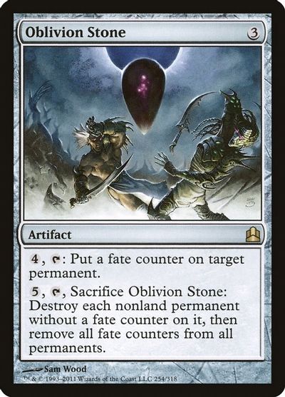 Oblivion Stone card art