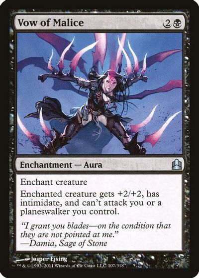 Vow of Malice card art