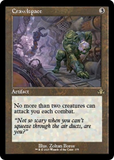 Crawlspace (Retro Frame) card art