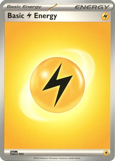 Basic Lightning Energy - 004 card art