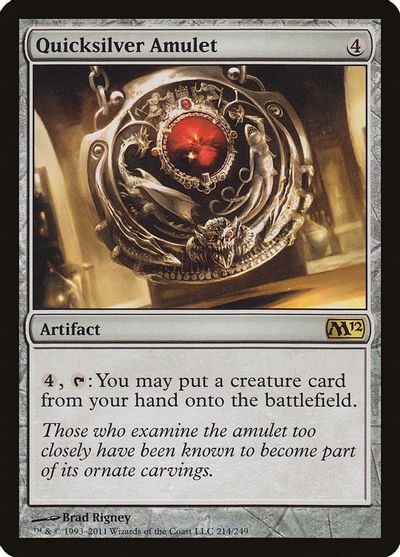 Quicksilver Amulet card art