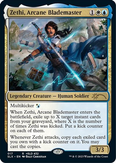 Zethi, Arcane Blademaster card art