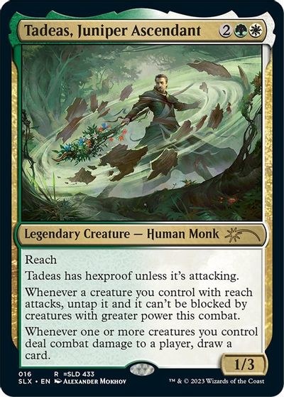 Tadeas, Juniper Ascendant card art