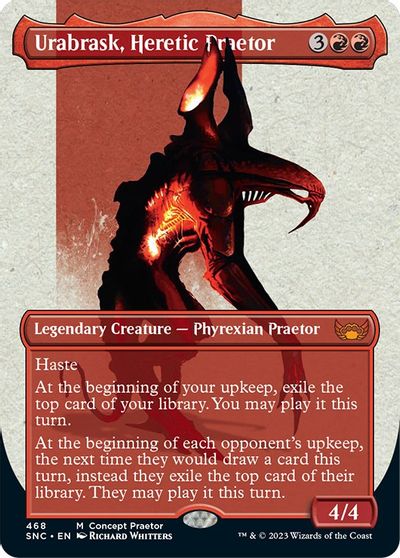 Urabrask, Heretic Praetor (Concept Praetor) card art