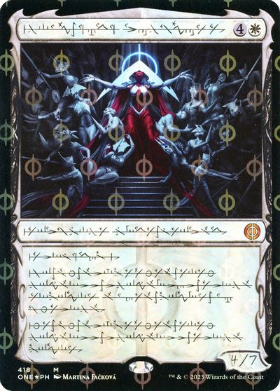 Elesh Norn, Mother of Machines (Phyrexian) (Step-and-Compleat Foil) card art