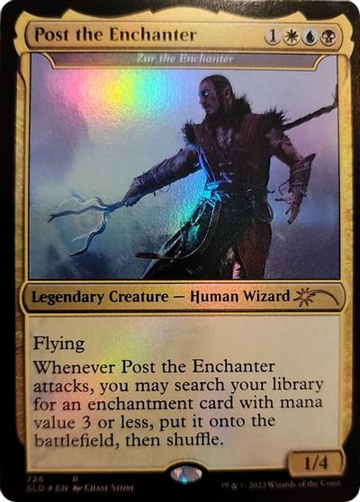 Post the Enchanter - Zur the Enchanter card art
