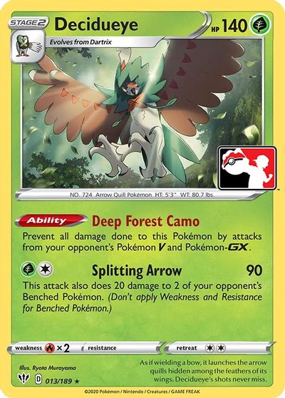 Decidueye card art
