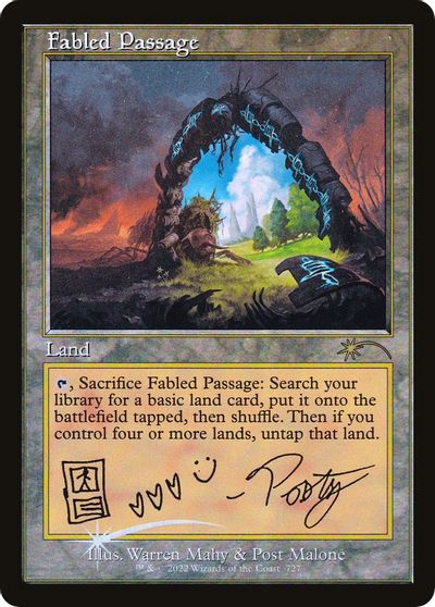 Fabled Passage (Post Malone) card art