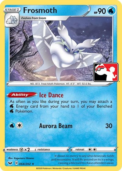 Frosmoth card art