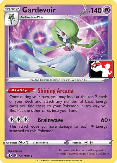 Gardevoir card art