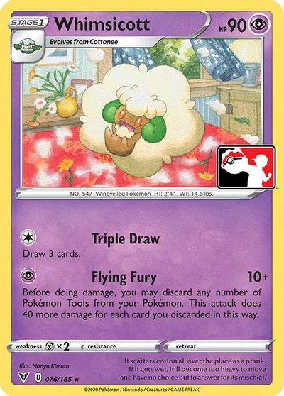 Whimsicott card art