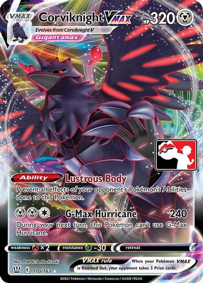 Corviknight VMAX card art