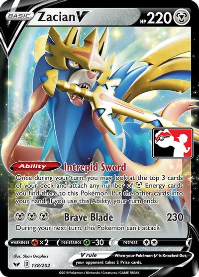 Zacian V card art