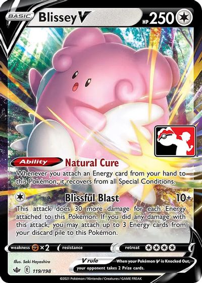 Blissey V card art