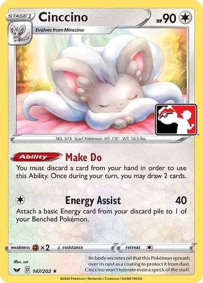 Cinccino - 147/202 card art
