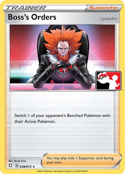 Boss's Orders - 058/072 card art