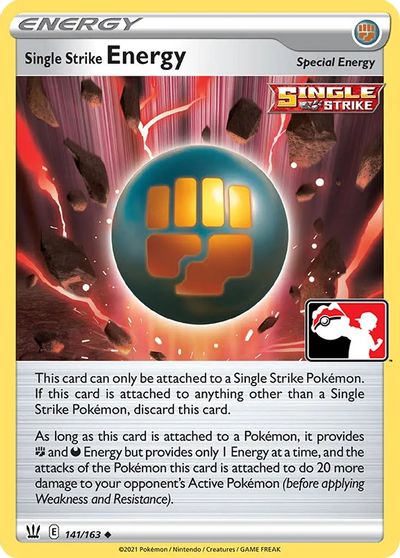 Single Strike Energy card art