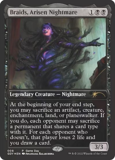 Braids, Arisen Nightmare card art