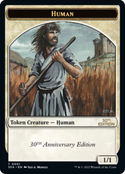 Human Token card art