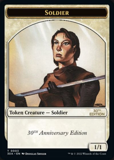Soldier Token card art