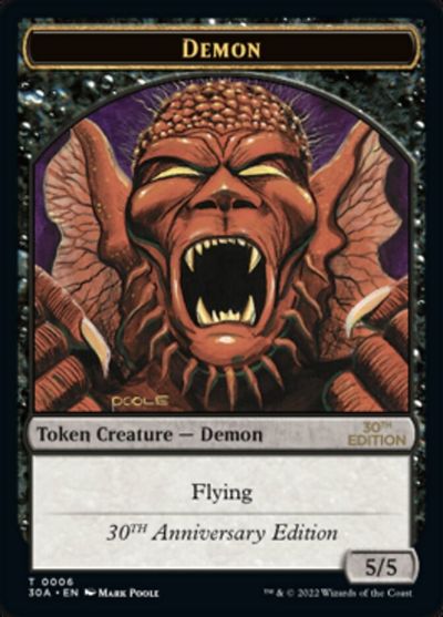 Demon Token card art